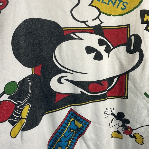Mickey & Co. Disney vintage reversible hello folks full zip bomber jacket - Picture 10 of 11